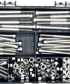 M6 Socket Cap Screws Box - Stainless Steel (long lengths) (160 units)